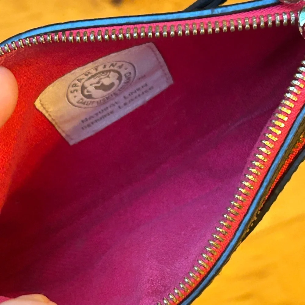 Spartina 449 Tassel Wristlet with Mermaid Logo